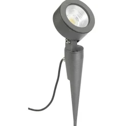 Lampe Sur Piquet Albert 2390 Led Anthracite, 1 Lumiere