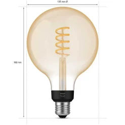 Led E27 7 Watt 2200 - 4500 Kelvin 550 Lumen Philips Hue White Ambiance