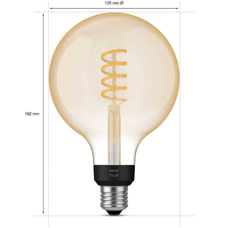 Led E27 7 Watt 2200 - 4500 Kelvin 550 Lumen Philips Hue White Ambiance