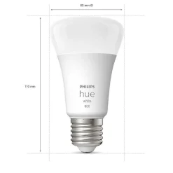Led E27 9 Watt 2700 Kelvin 800 Lumen Philips Hue White