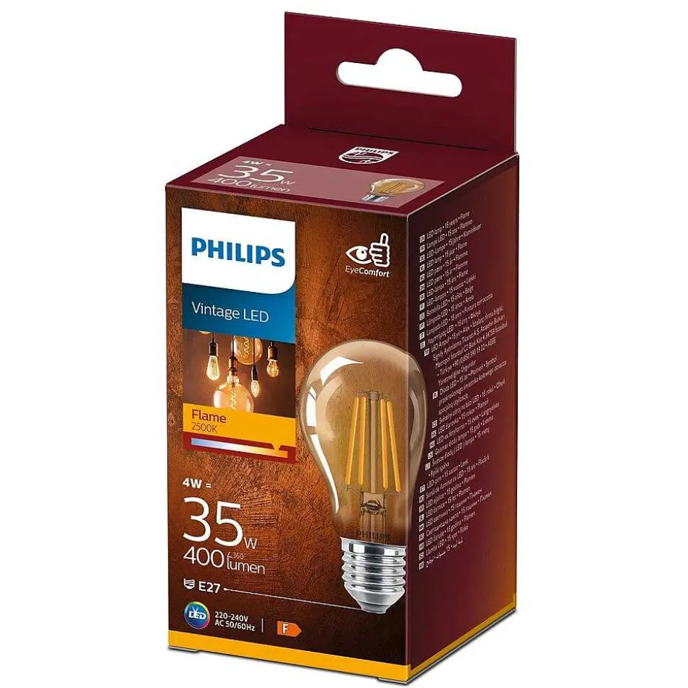 Led E27 4 Watt 2500 Kelvin 400 Lumen Philips