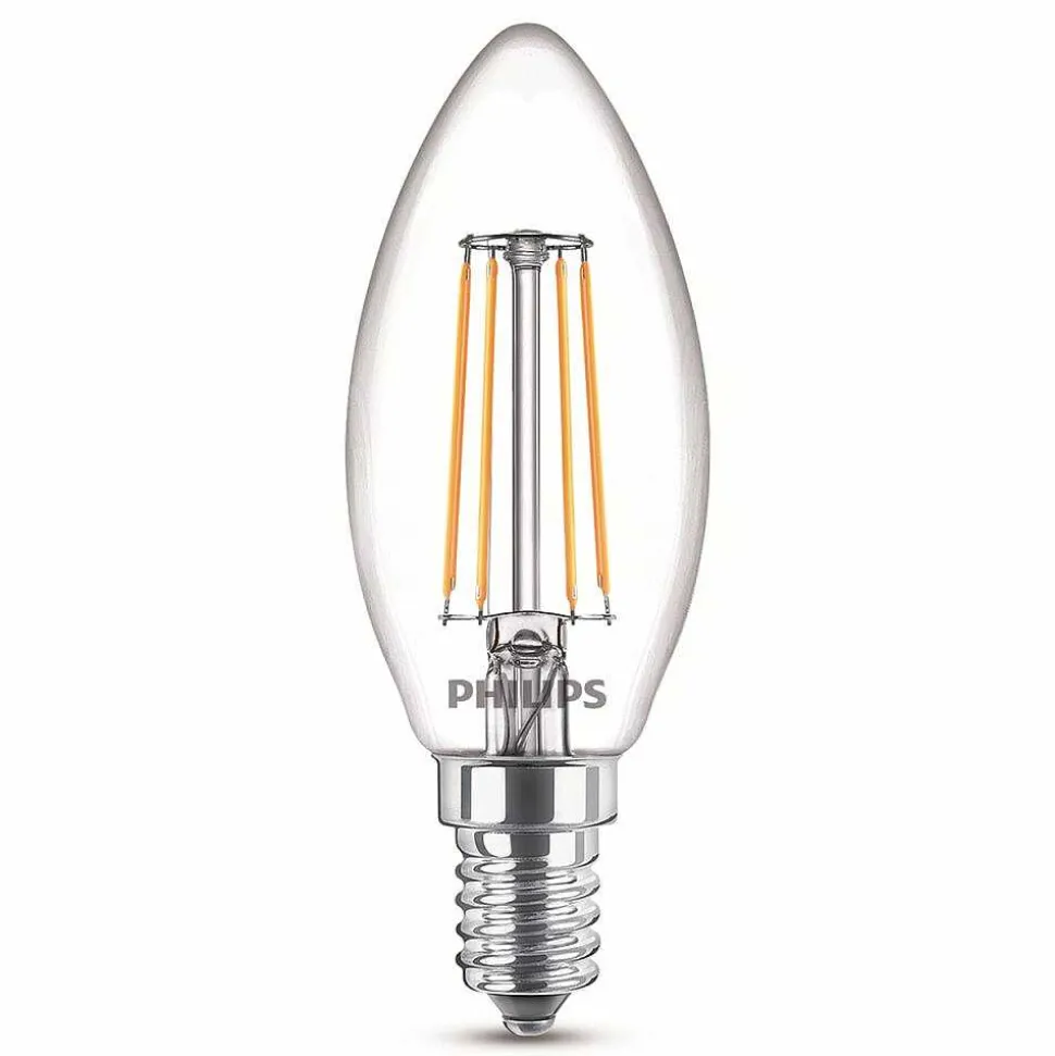 Led 3Er Pack E14 40 Watt 2700 Kelvin 470 Lumen Philips