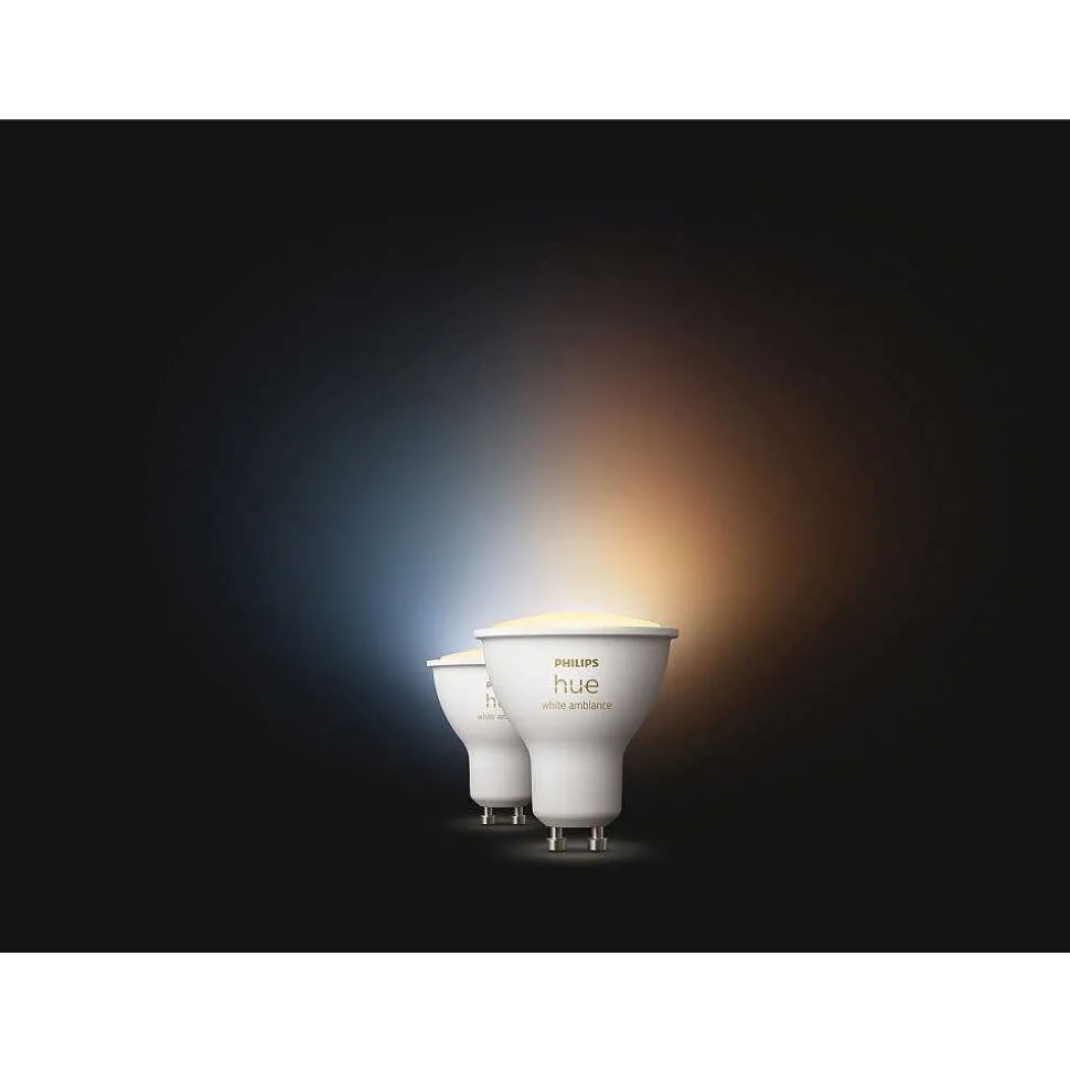Led Gu10 4,3 Watt 2000 - 6500 Kelvin 250 Lumen Philips Hue White Ambiance