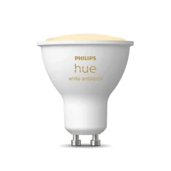 Led Gu10 4,3 Watt 2000 - 6500 Kelvin 250 Lumen Philips Hue White Ambiance