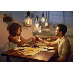 Led White Filament Globe E27 7 Watt 2100 Kelvin 600 Lumen Philips Hue