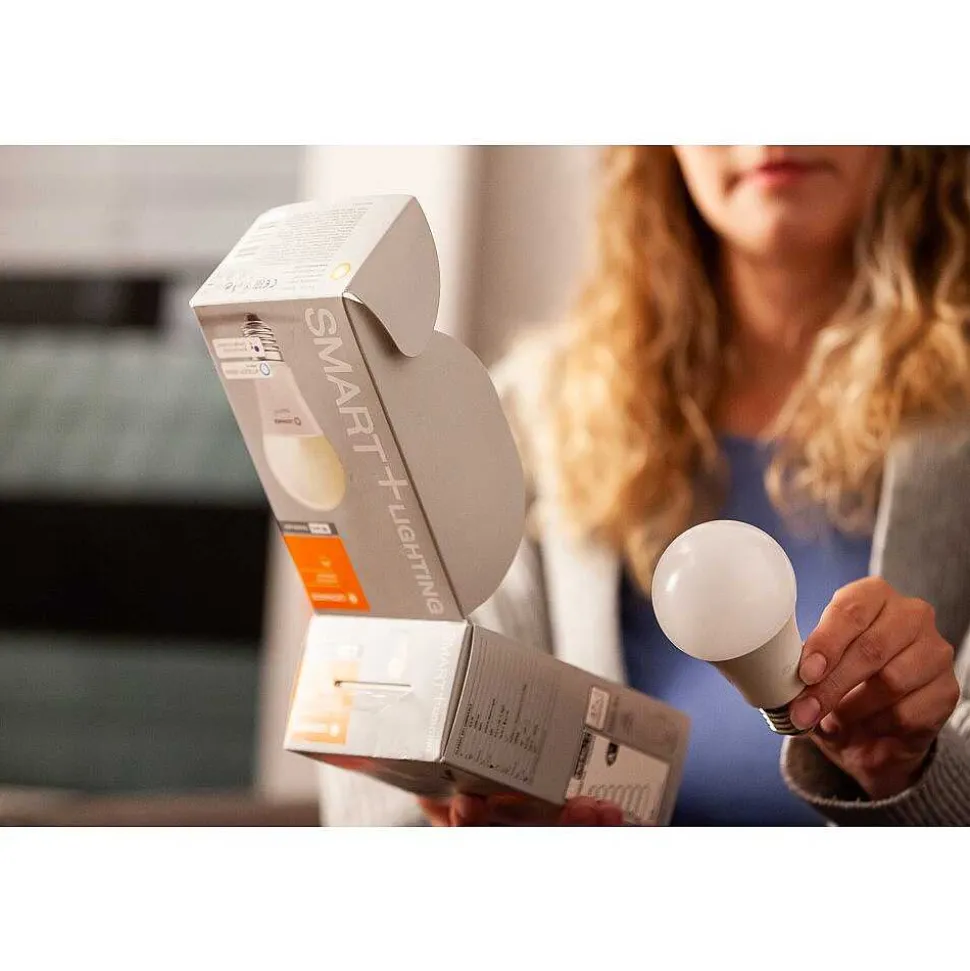 Ledvance Smart+ Wifi Lot De 3 Led E27 9,5 Watt 2700-6500 Kelvin 1055 Lumen
