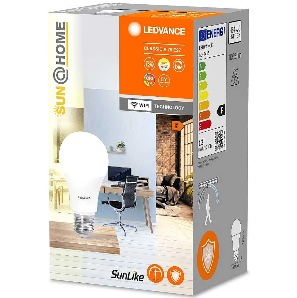 Ledvance Sun@Home Led E27 12 Watt 2200-5000 Kelvin 1055 Lumen