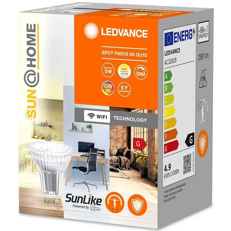Ledvance Sun@Home Led Gu10 4,9 Watt 2200-5000 Kelvin 268 Lumen