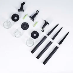 Lot De 3 Lampes Solaires Colognole Led Noir, 1 Lumiere