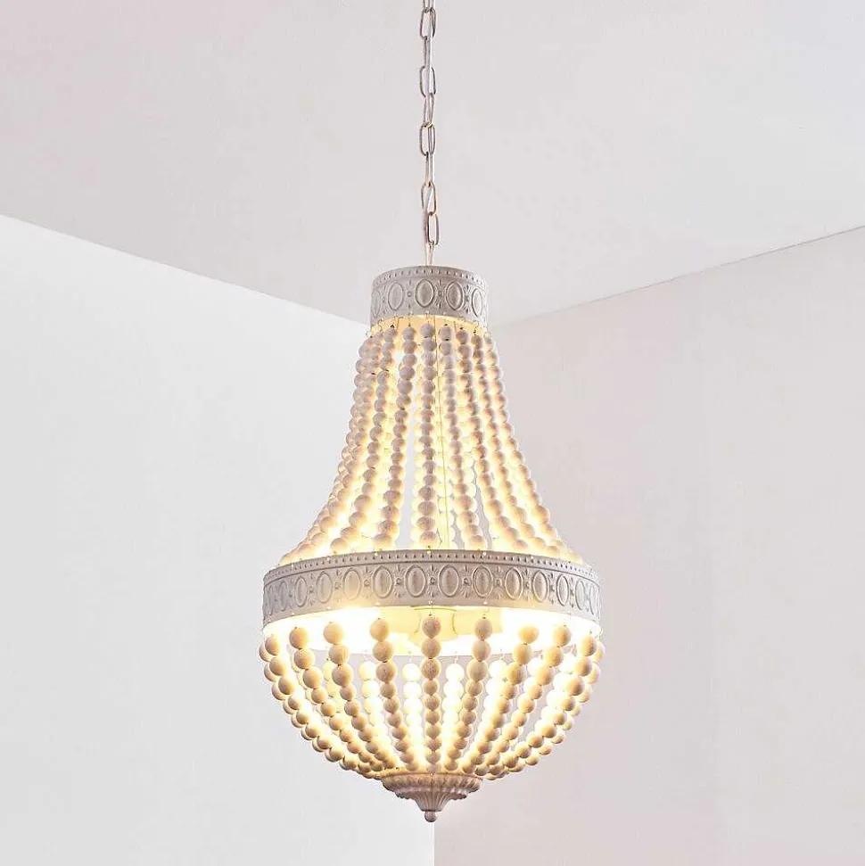 Lustre Ararat Blanc, 3 Lumieres