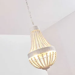 Lustre Ararat Blanc, 3 Lumieres