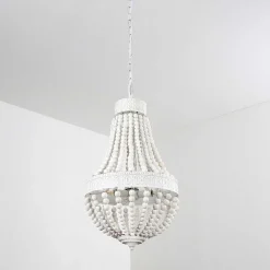 Lustre Ararat Blanc, 3 Lumieres
