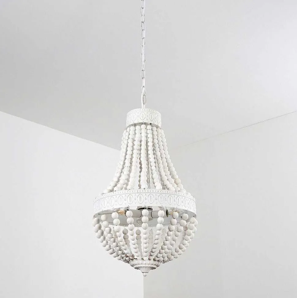 Lustre Ararat Blanc, 3 Lumieres