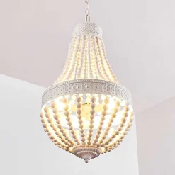 Lustre Ararat Blanc, 3 Lumieres