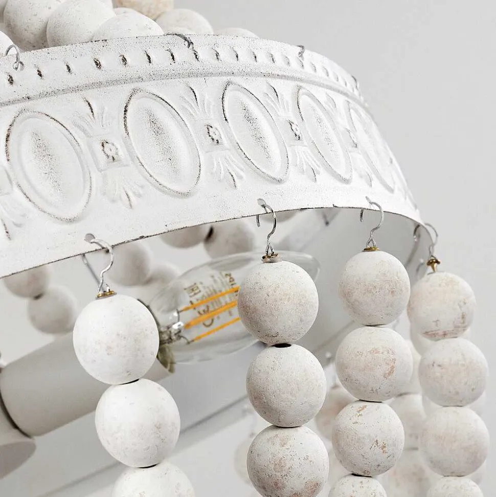 Lustre Ararat Blanc, 3 Lumieres