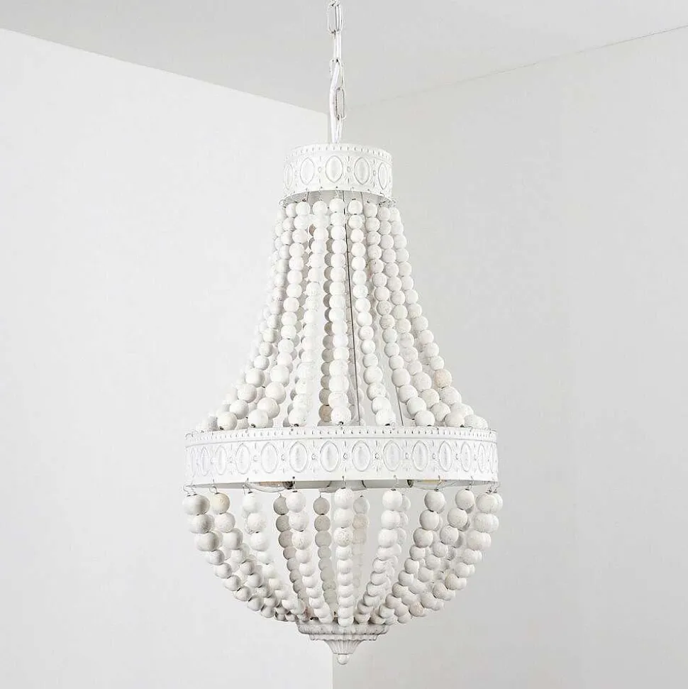 Lustre Ararat Blanc, 3 Lumieres