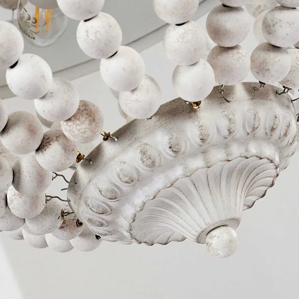 Lustre Ararat Blanc, 3 Lumieres