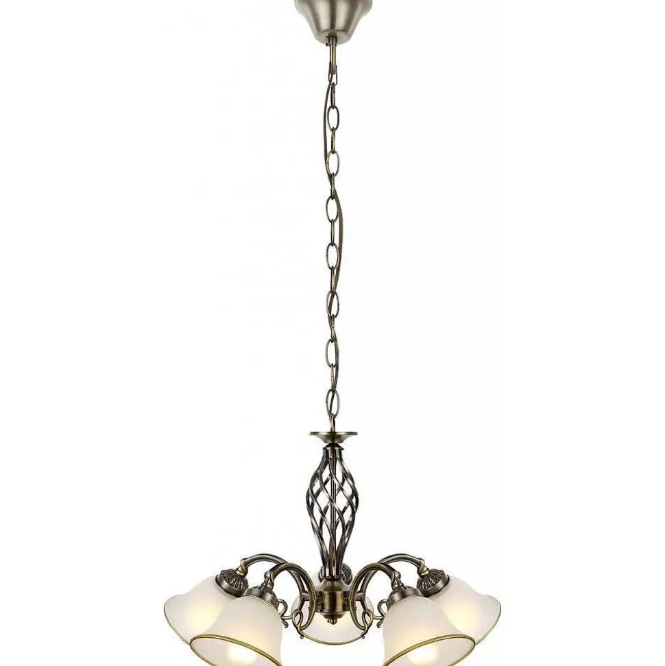 Lustre Globo Blanc, 5 Lumieres