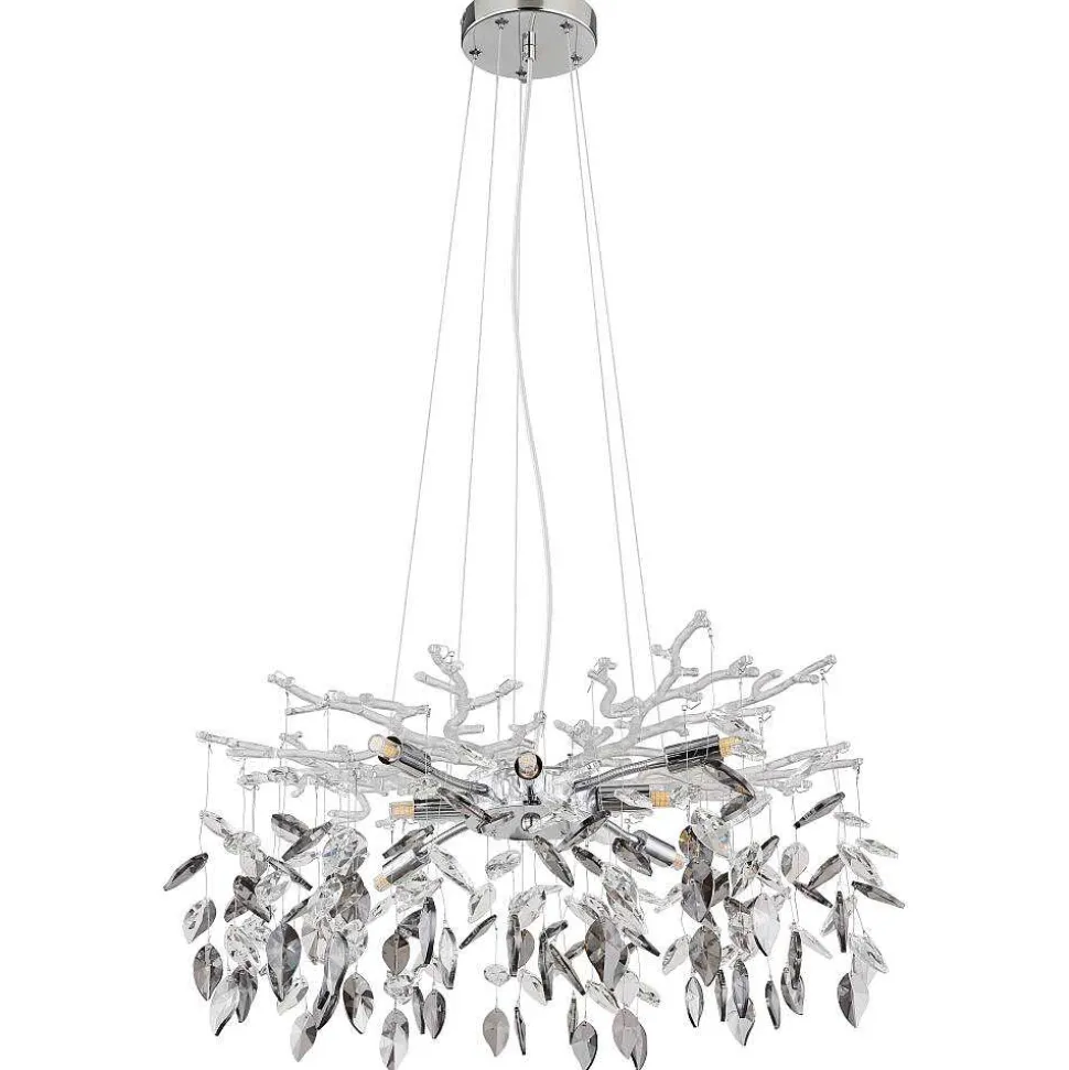 Lustre Globo Danna Chrome, 8 Lumieres