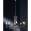 Lustre Honsel Sole Rouille, 8 Lumieres