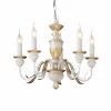 Lustre Ideal Lux Firenze Blanc, 5 Lumieres