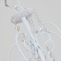 Lustre Ksim Blanc, 5 Lumieres