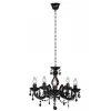 Lustre Lucide Arabesque Noir, 5 Lumieres