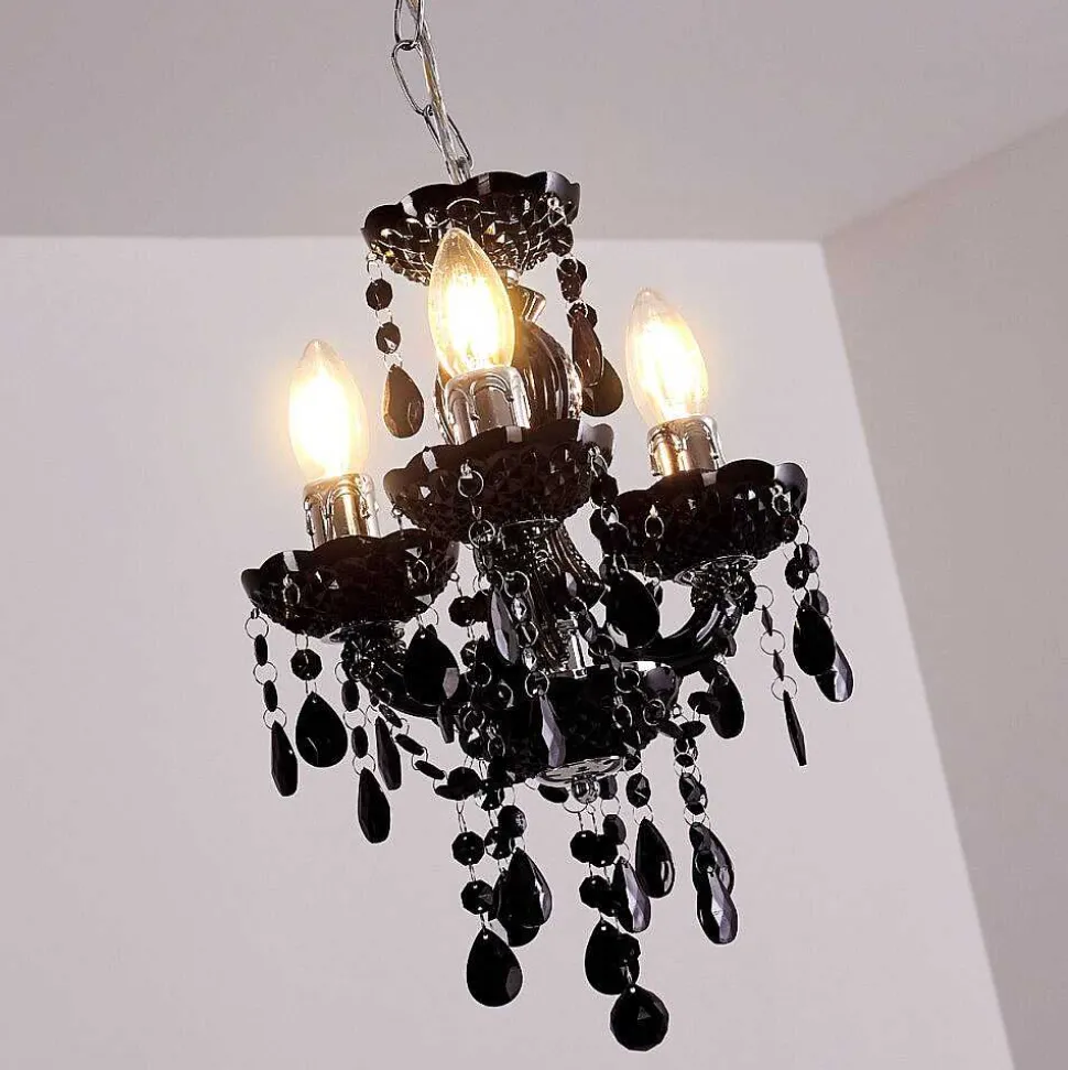 Lustre Malmback Noir, 3 Lumieres