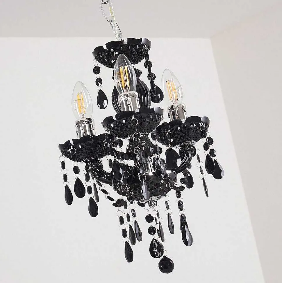 Lustre Malmback Noir, 3 Lumieres