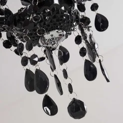 Lustre Malmback Noir, 3 Lumieres