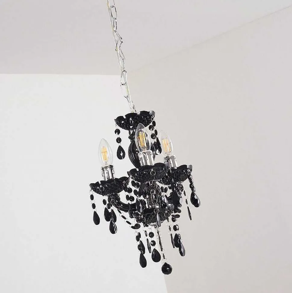 Lustre Malmback Noir, 3 Lumieres