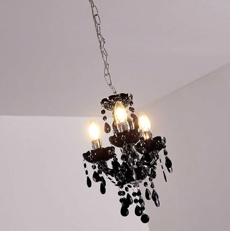 Lustre Malmback Noir, 3 Lumieres