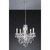 Lustre Reality Krone Transparent, 5 Lumieres