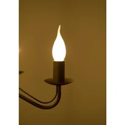 Lustre Reality Rouille, 5 Lumieres