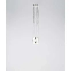 Lustre Serien Lighting Zoom Led Acier Inoxydable, 1 Lumiere