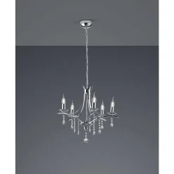 Lustre Trio Leuchten Lucerna Chrome, 5 Lumieres