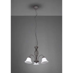 Lustre Trio-Leuchten Rustica Rouille, 3 Lumieres