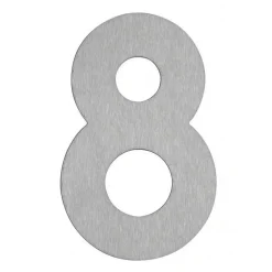 Numeros De Maison 8 Albert 928 Acier Inoxydable