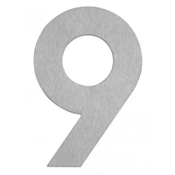 Numeros De Maison 9 Albert 929 Acier Inoxydable
