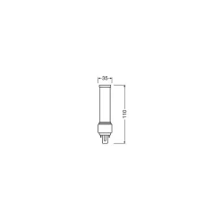 Osram Dulux G24D-1 5 Watt 3000 Kelvin 540 Lumen