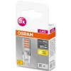 Osram Led Base Pin Set De 3 Ampoules G9 2,6 Watt 2700 Kelvin 320 Lumen