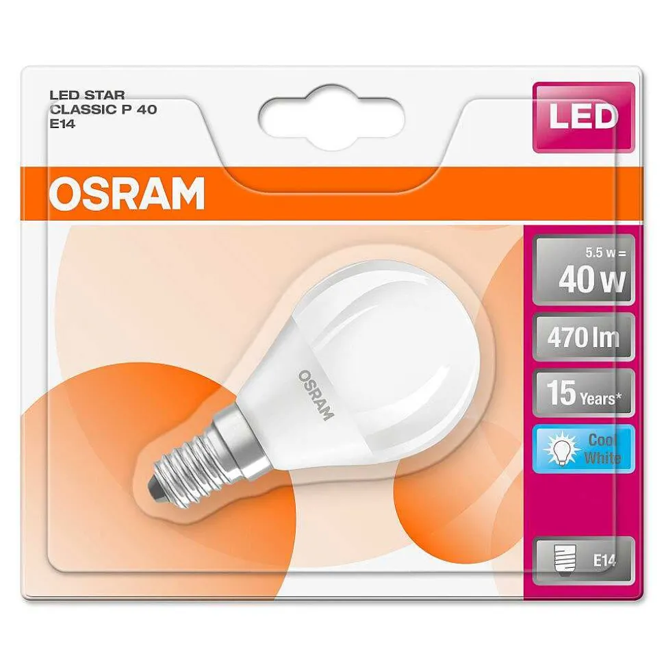 Osram Led E14 5 Watt 2700 Kelvin 470 Lumen