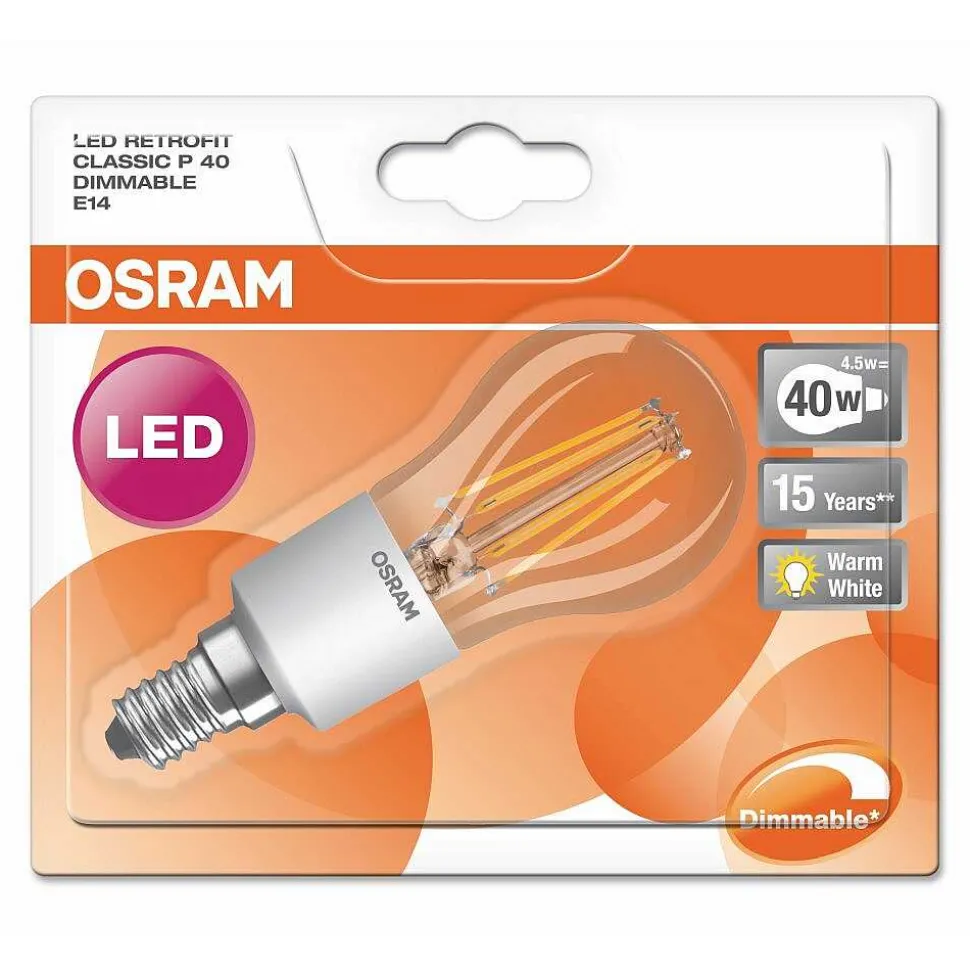 Osram Led E14 4,5 Watt 2700 Kelvin 470 Lumen