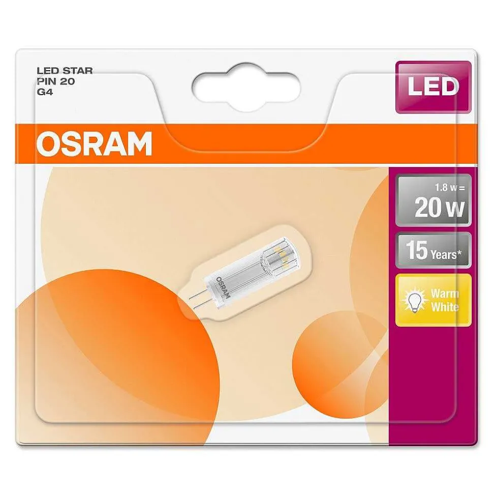 Osram Led G4 1,8 Watt 2700 Kelvin 200 Lumen