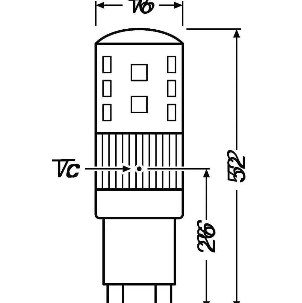Osram Led G9 3 Watt 2700 Kelvin 320 Lumen