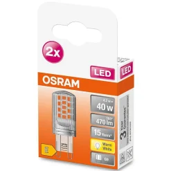 Osram Led Pin Set De 2 Ampoules G9 4,2 Watt 2700 Kelvin 470 Lumen