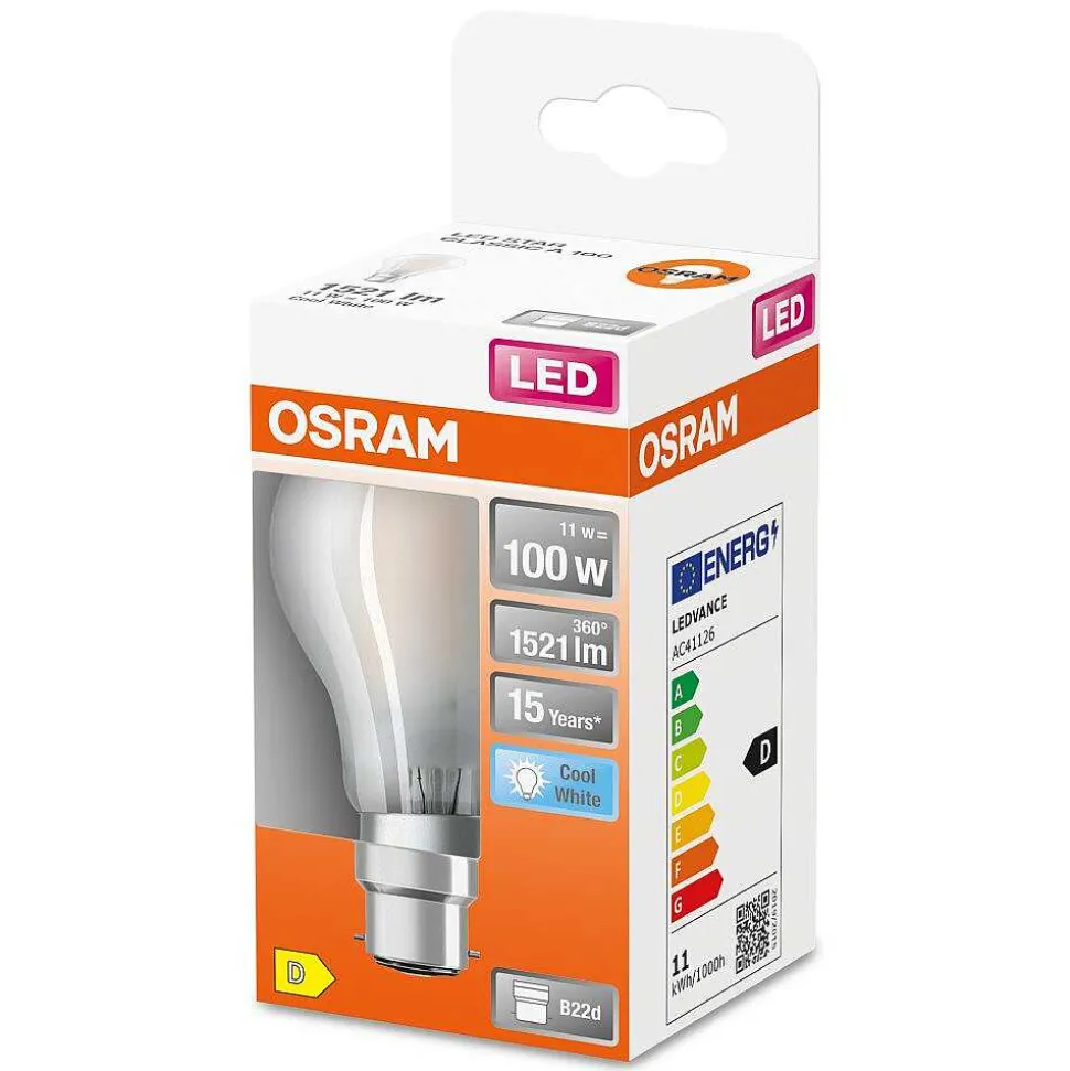 Osram Led Retrofit Led B22D 11 Watt 4000 Kelvin 1521 Lumen