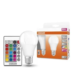 Osram Led Retrofit Lot De 2 E27 9,4 Watt 2700 Kelvin 806 Lumen