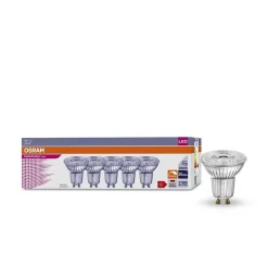 Osram Lot De 5 Led Gu10 3,4 Watts 2700 Kelvins 230 Lumens