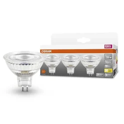 Osram Lot De 3 Led Star Gu5.3 6,5 Watt 2700 Kelvin 630 Lumen